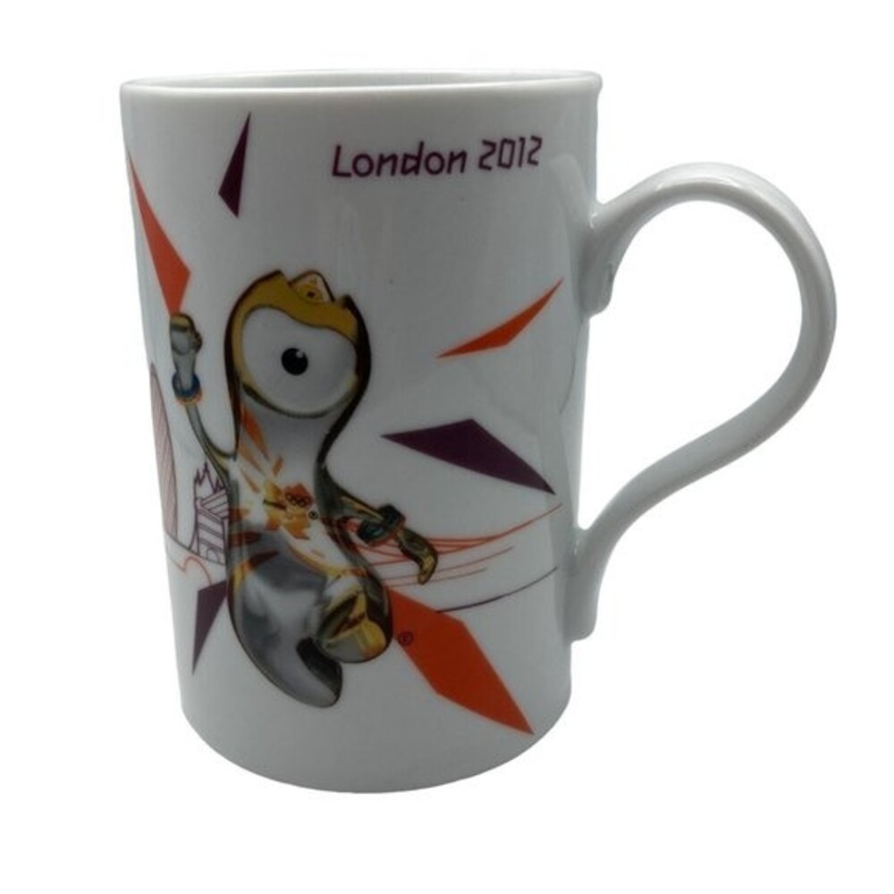 London Summer Olympics 2012 Mug Wenlock Mascot Johnson Bros Coffee Cup